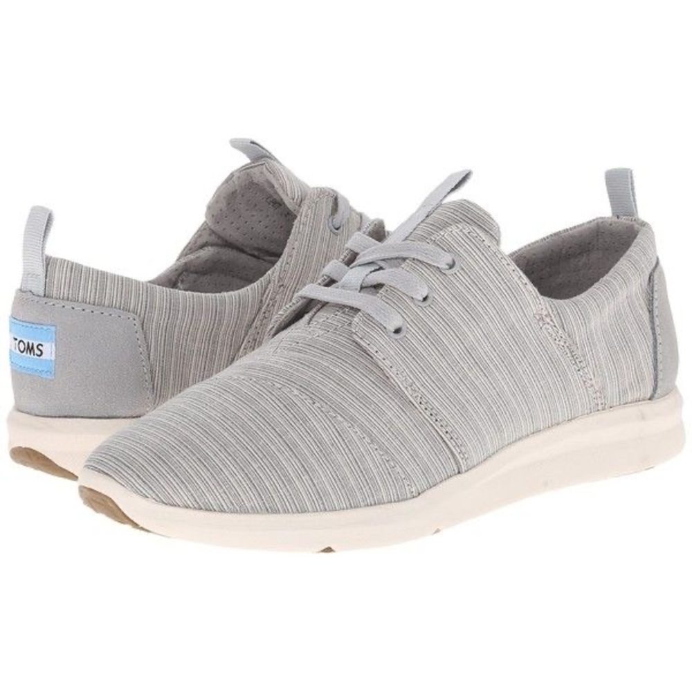 TOMS Vapor Blue Tribal Woven Del Rey Sneakers 8